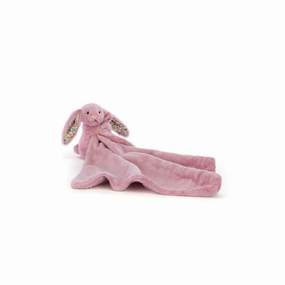 Jellycat Blossom Tulip Bunny Soothers Australia | 940152KOC